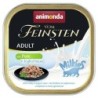 animonda Vom Feinsten Adult mit Milkies-Saucen 100g Schale Katzennassfutter Sparpaket 64 x 100 Gramm Pute in Joghurtsauce