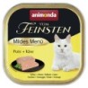 animonda Vom Feinsten Mildes Menü 100g Schale Katzennassfutter 32 x 100 Gramm Pute + Käse