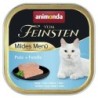 animonda Vom Feinsten Mildes Menü 100g Schale Katzennassfutter Sparpaket 64 x 100 Gramm Pute + Forelle