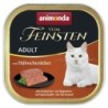 animonda Vom Feinsten Adult 100g Schale Katzennassfutter Sparpaket 64 x 100 Gramm Hühnchenleber