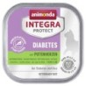 animonda Integra Protect Diabetes 100g Schale Katzennassfutter Sparpaket 32 x 100 Gramm Putenherzen