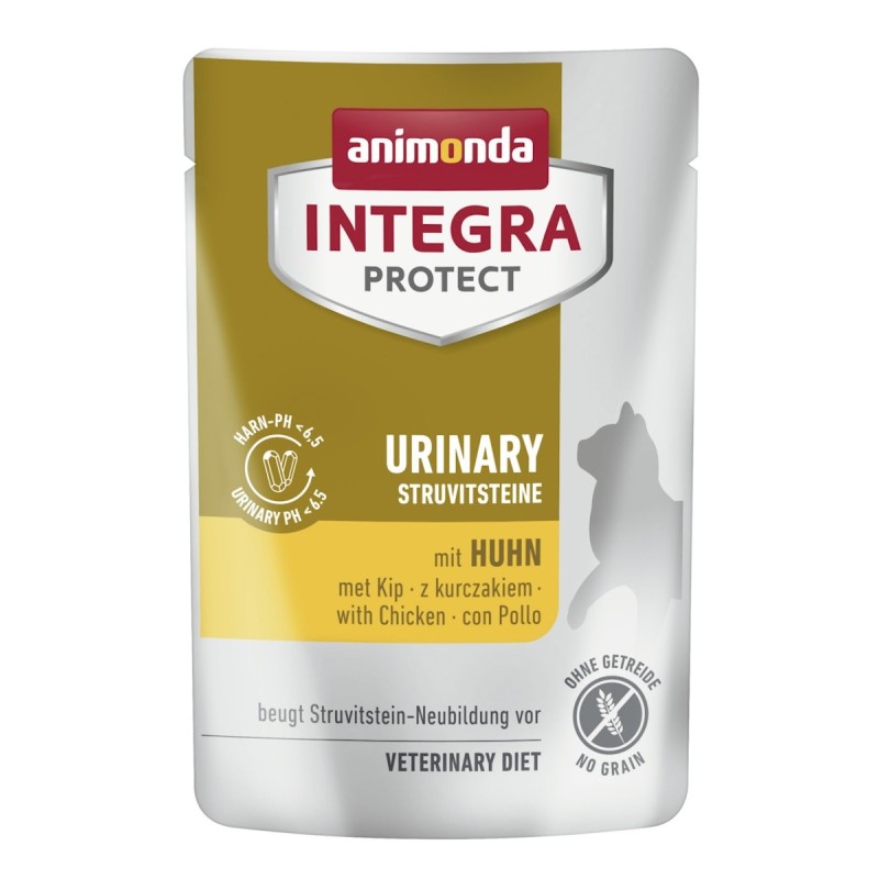 animonda Inte Grammra Protect Urinary 85 Gramm Spezialfutter Sparpaket 48 x 85 Gramm Huhn