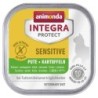 animonda Integra Protect Sensitive 100g Schale Katzennassfutter Sparpaket 32 x 100 Gramm Pute + Kartoffeln