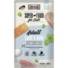 MAC's Cat 100g Beutel Katzennassfutter Sparpaket 24 x 100 Gramm Lachs & Hühnchen