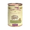 Terra Canis Classic 400g Dose Hundenassfutter Sparpaket 12 x 400 Gramm Wildschwein mit Naturreis, Fenchel & Himbeeren