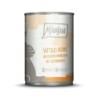 MJAMJAM Leckere Mahlzeit 400g Dose Katzennassfutter Sparpaket 12 x 400 Gramm saftiges Huhn an leckeren Möhrchen