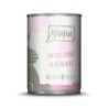 MJAMJAM Leckere Mahlzeit 400g Dose Katzennassfutter Sparpaket 12 x 400 Gramm saftiges Huhn & Wildlachs