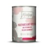 MJAMJAM Leckere Mahlzeit 400g Dose Katzennassfutter Sparpaket 12 x 400 Gramm kulinarischer Hirsch und Truthahn an frischen Cr