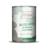 MJAMJAM Leckere Mahlzeit 400g Dose Katzennassfutter Sparpaket 12 x 400 Gramm deliziöses Rentier mit Hühnchen an leckeren Möhr