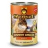 WOLFSBLUT 395g Hundenassfutter Sparpaket 12 x 395 Gramm Country Chicken Huhn mit Süßkartoffeln