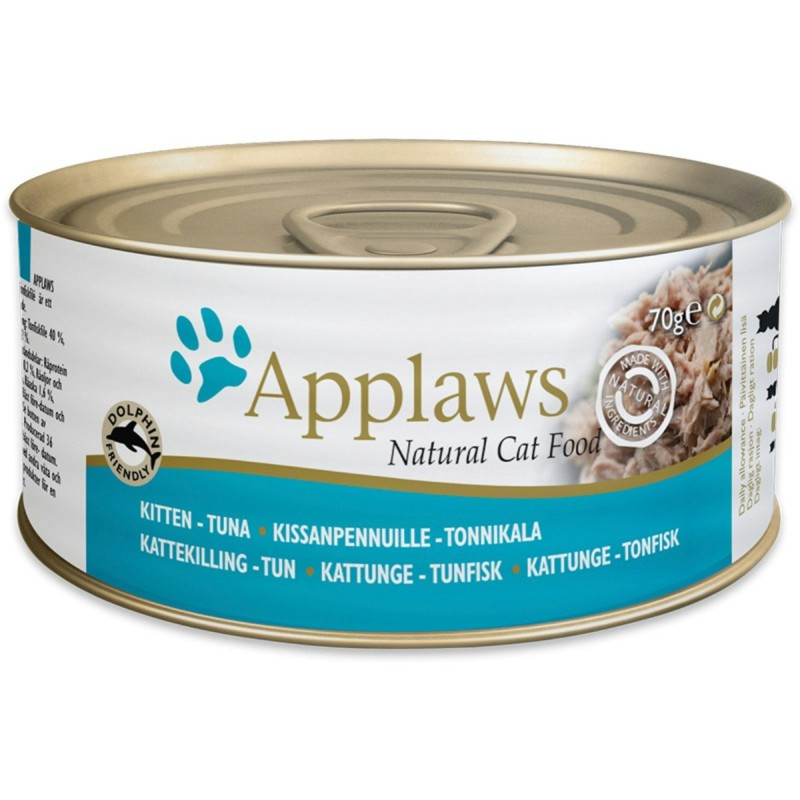 Applaws Kitten 70g Katzennassfutter 24 x 70 Gramm Thunfisch