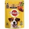 Pedigree 100 Gramm Hundenassfutter Sparpaket 48 x 100 Gramm Huhn in Sauce