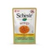 Schesir Cat Soup 85 Gramm Katzennassfutter 20 x 85 Gramm Thunfich & Kürbis