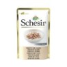 Schesir Jelly Beutel 85 Gramm Katzennassfutter 20 x 85 Gramm Thunfisch & Lachs