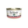 Schesir Jelly Dose 85 Gramm Katzennassfutter Sparpaket 48 x  85 Gramm Thunfisch & Seebarsch