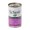 Schesir 24 x 140g Dose Katzennassfutter Thunfisch mit Rinderfilet