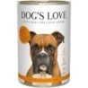 Dog's Love Classic 400g Dose Hundenassfutter 6 x 400 Gramm Pute mit Apfel, Zucchini & Walnussöl