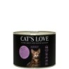 Cat's Love Adult Mix 200g Dose Katzennassfutter Sparpaket 12 x 200 Gramm Fisch & Huhn mit Lachsöl