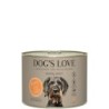 Dog's Love Senior 200g Dose Hundenassfutter Sparpaket 12 x 200 Gramm Pute & Light mit Zucchini & Johanneskraut