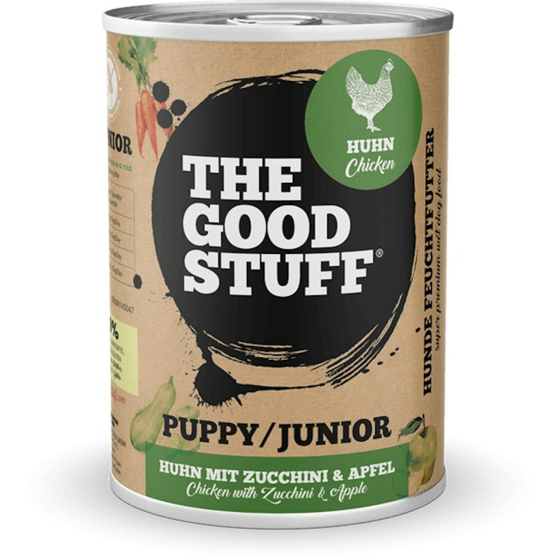 The Goodstuff Puppy 400 Gramm Hundenassfutter Sparpaket 12 x 400 Gramm Chicken und Zucchini