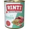 RINTI Kennerfleisch 800g Dose Hundenassfutter Sparpaket 36 x 800 Gramm Pansen