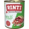 RINTI Kennerfleisch 800g Dose Hundenassfutter Sparpaket 36 x 800 Gramm Wild