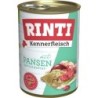 RINTI Kennerfleisch 400g Dose Hundenassfutter 48 x 400 Gramm Pansen