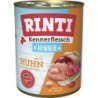 RINTI Kennerfleisch Junior 800g Dose Hundenassfutter Sparpaket 36 x 800 Gramm Huhn