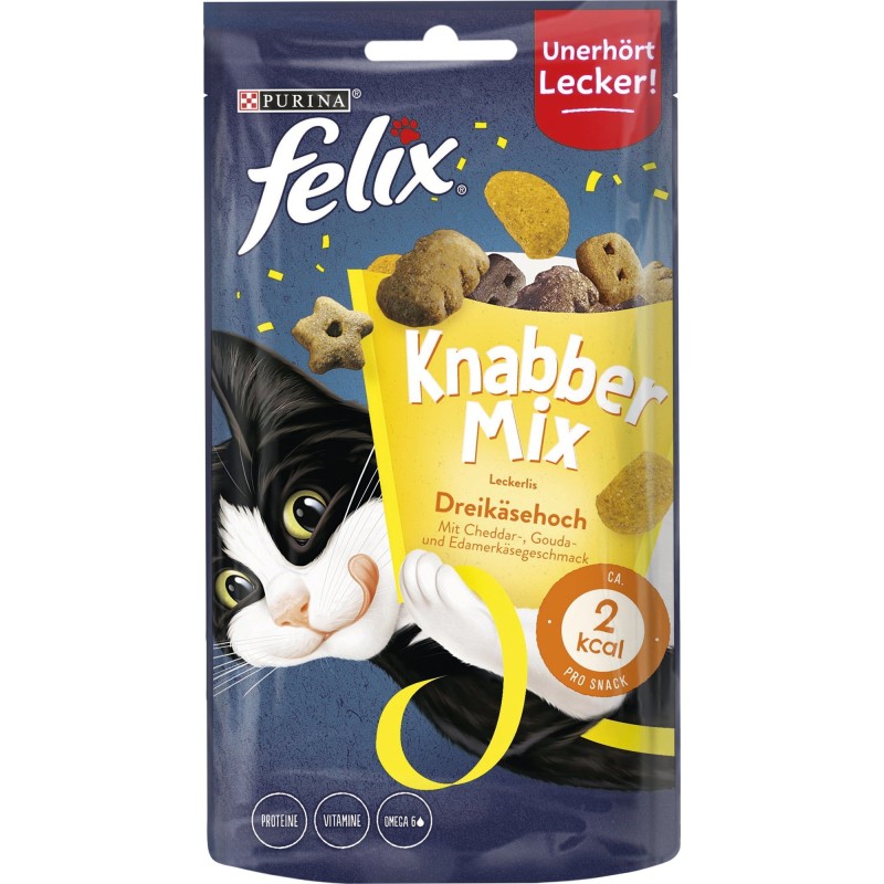 Felix Knabber Mix Dreikäsehoch - 60 g