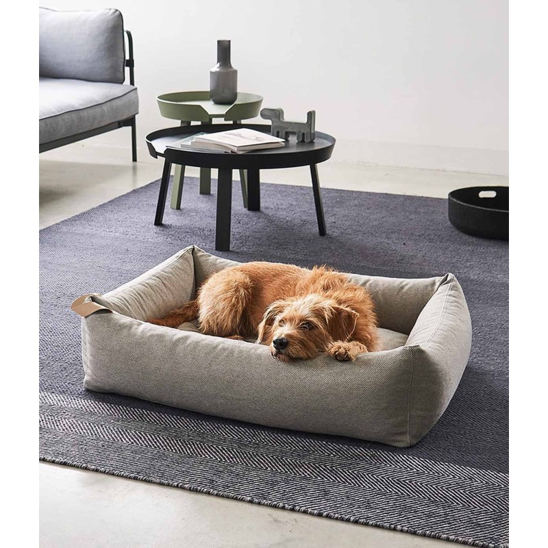 MiaCara Mare Box Dog Bed Sand / SM