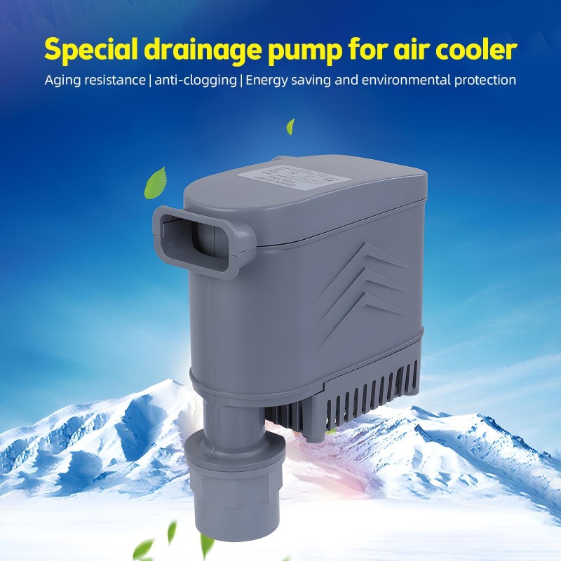 Wasserablaufpumpe - AC110V-240V Geräuscharm 35W 3000L/H Hochdurchfluss-Ablaufpumpe für Klimaanlagen