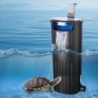 Tankfilter, großer Filterraum, extrem leiser Schildkrötentankfilter, schnelle und effektive Filtration für Aquarien