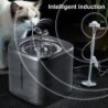 Yousheng 1 Set 2L Haustier-Wasserspender Intelligente Erkennung Katzen-Wasserbrunnen Leiser Hunde-Trinkbrunnen Heimtierbedarf