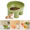 Pet Products Macaron Color Elephant Leg Bowl Neck Guard Anti-upset Pet Plastic Bowl Bowl Cat Ta V6F8