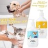 Hunde- und Katzenshampoo, Katzenshampoo mit voller Wirkung, hypoallergen, juckreizstillendes, feuchtigkeitsspendendes Haustie