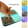 Pad 4 Grids Multi-funktionale Slow Feeder Bowl Anti-umkippen Food Grade Silikon Rutschfeste Hund Katze