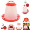 Portable Plastic Automatic Bird Quail Chicken Poultry Feeder Food Drink Water