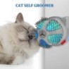 Automatischer Cat Self Groomer, intelligentes Katzenmassagegerät, selbstreinigender Bürstenkamm, 2-Gang-Rotation mit