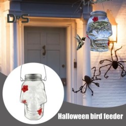 Skull Bird Feeder Outdoor...