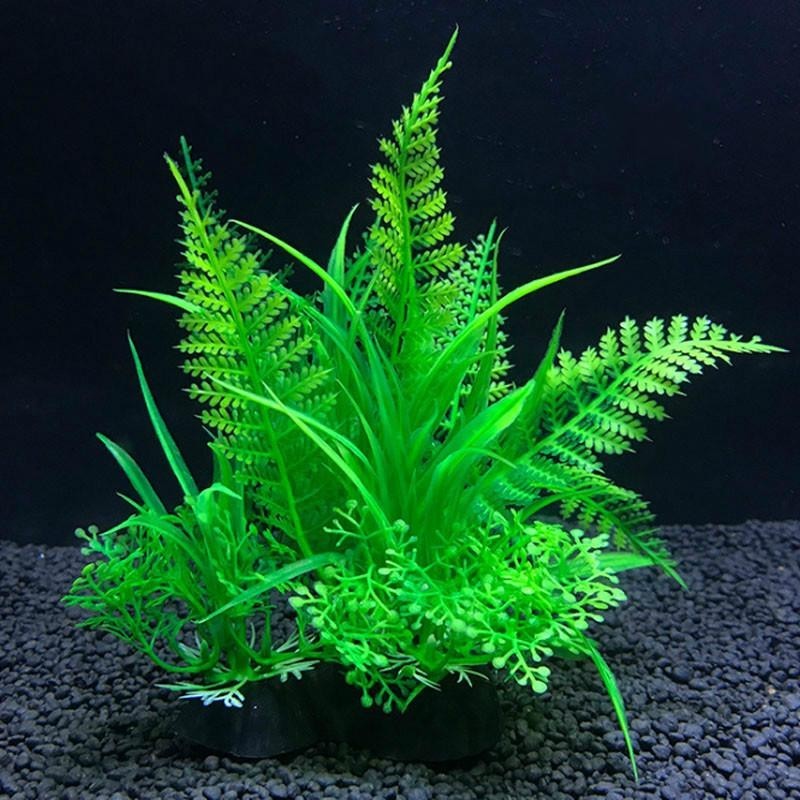 Simulation Künstliche Pflanzen Aquarium Dekor Wasser Unkraut Ornament Pflanze Aquarium Aquarium Gras 14 cm Dekoration