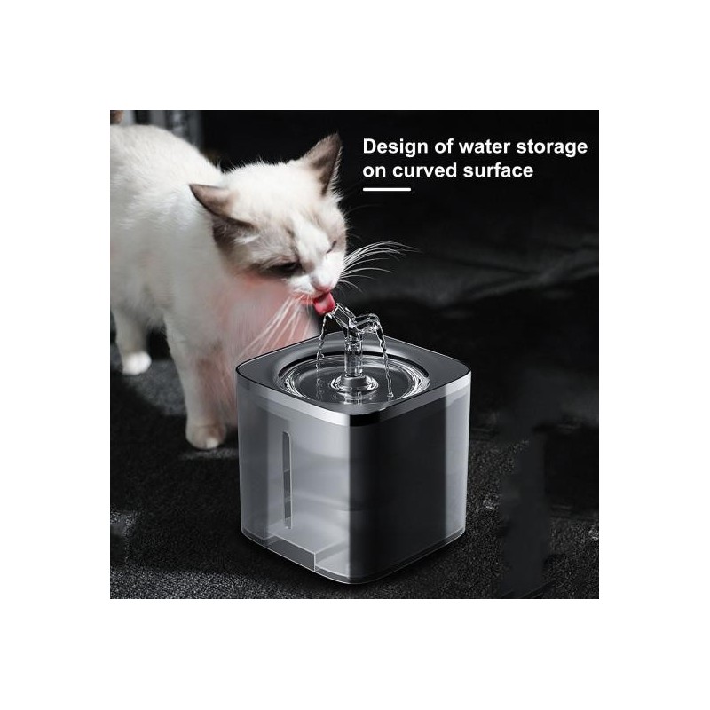 1 Set 2L Haustier Wasser Spender Intelligente Erkennung Katze Wasser Brunnen Ruhigen Hund Trinkbrunnen Haustier Liefert