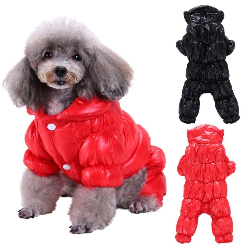 Winter-Haustier-Hundekleidung, super warme Jacke, dickerer Baumwollmantel, wasserdicht, kleine Hunde, Haustiere, Kleidung für