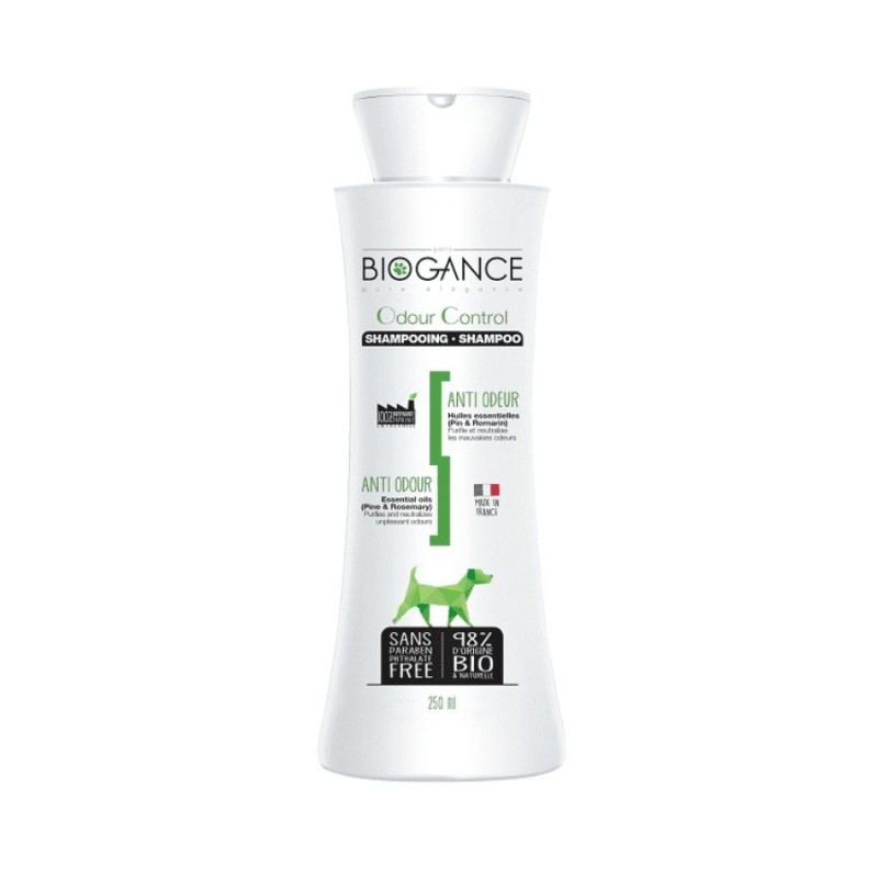 Geruchshemmendes Shampoo für Hunde Biogance Odour Control