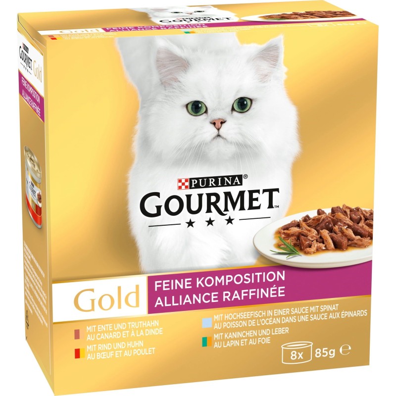 Gourmet Gold Feine Komposition 8x85g - 680 g