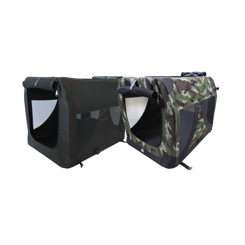 M-Pets Komfort-Kiste - L - Camo - 71 x 51 x 51 cm