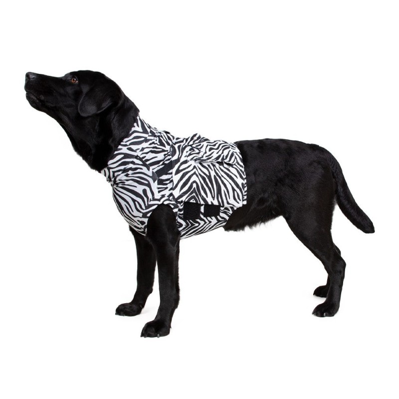 Medical Pet Shirt Top Shirt Zebraprint - S