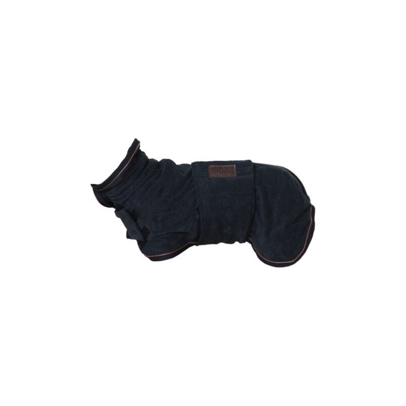 Kentucky - Dog coat towel - Black - XXS - 22.5 x 28 cm