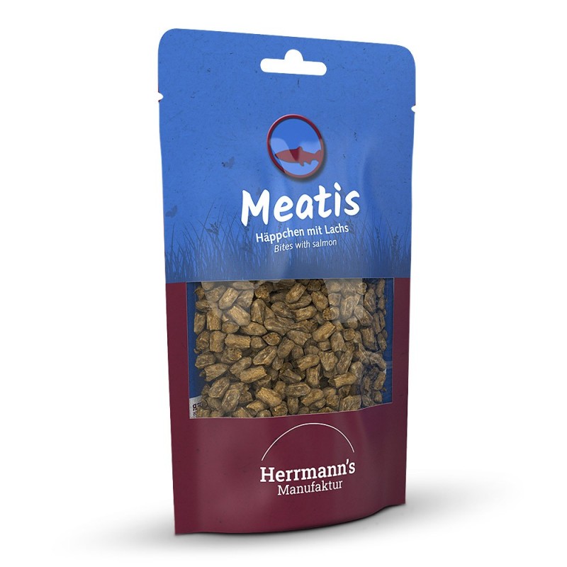 Herrmann's | Lachs mit Hirse | Meatis | 6 x 80 g