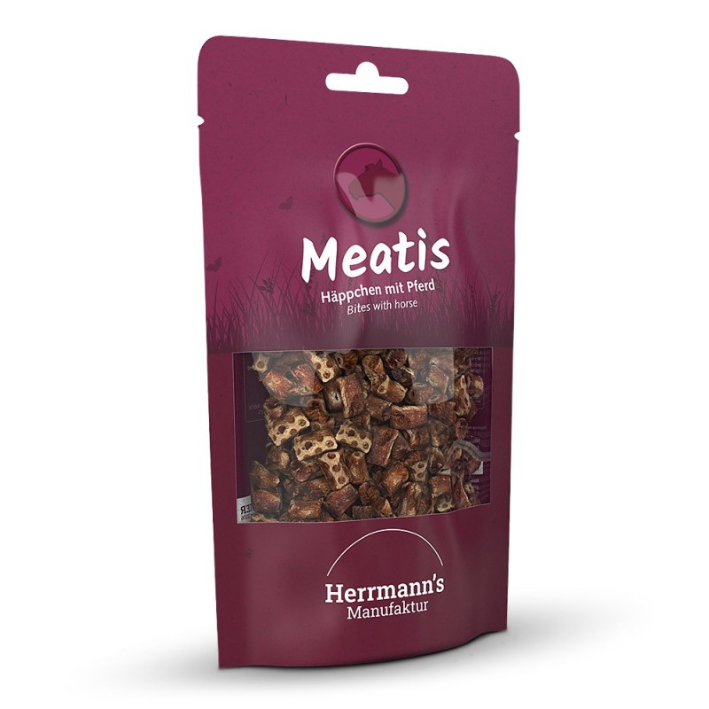 Herrmann's | Pferd mit Hirse | Meatis | 6 x 80 g