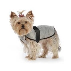 Transparente Hundejacke